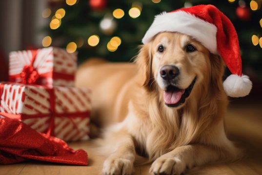 ¡Cuida a tu perro esta navidad!