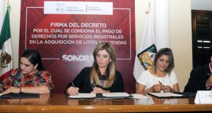 Brinda Gobernadora seguridad a patrimonio de familias