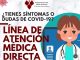 Se habilita línea de Atención Médica Directa en HGE por Covid-19
