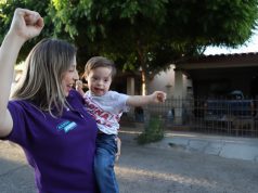 Lista para dar la batalla por las familias: Karina Zárate