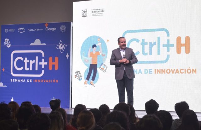 Anuncia Toño Astiazarán fondo para apoyar a emprendedores al inaugurar la Semana de la Innovación Ctrl+H (1)