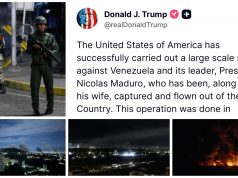 Anuncia EU captura de Nicolás Maduro