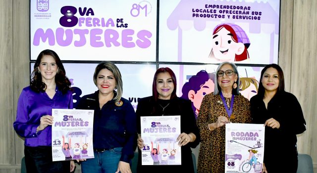 Invita Ayuntamiento de Hermosillo sumarse a actividades por el Día Internacional de la Mujer