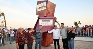 Inaugura Gobernador Alfonso Durazo Malecón Turístico en El Cochórit