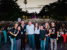Reconoce Toño Astiazarán a cantante Yahir como Hermosillense Distinguido ante más de 3 mil 500 personas