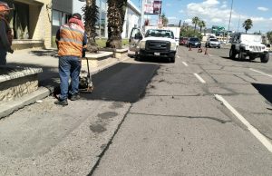 Gobierno de Hermosillo intensifica bacheo con meta de reparar un millón de metros cuadrados en 2026
