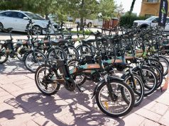 Anuncia Toño Astiazarán sistema de movilidad H Bici con bicicletas eléctricas y programa de taxis para mujeres Viaja Segura