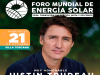 Inicia este miércoles Foro Mundial de Energía Solar 2026 en Hermosillo con Justin Trudeau como ponente magistral